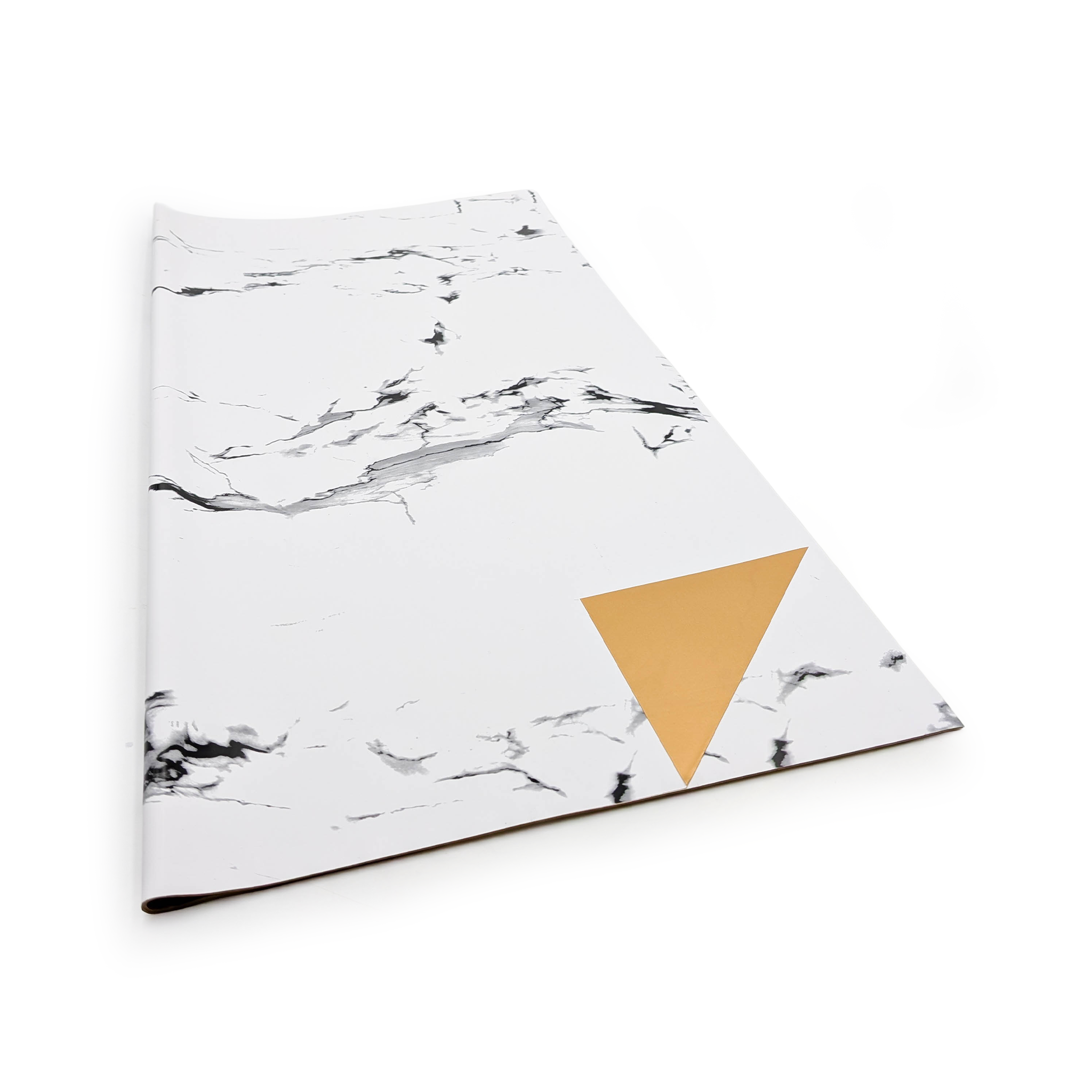 Folia florystyczna - Stone&Shine - Biała - Arkusze 56x56 cm - 20szt 