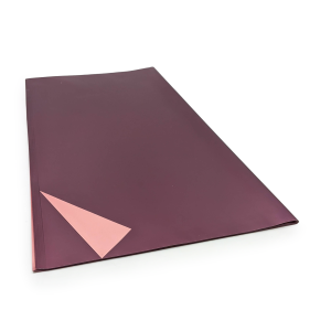 Folia florystyczna - Czerwone wino - Arkusze 58x58 cm - 20szt