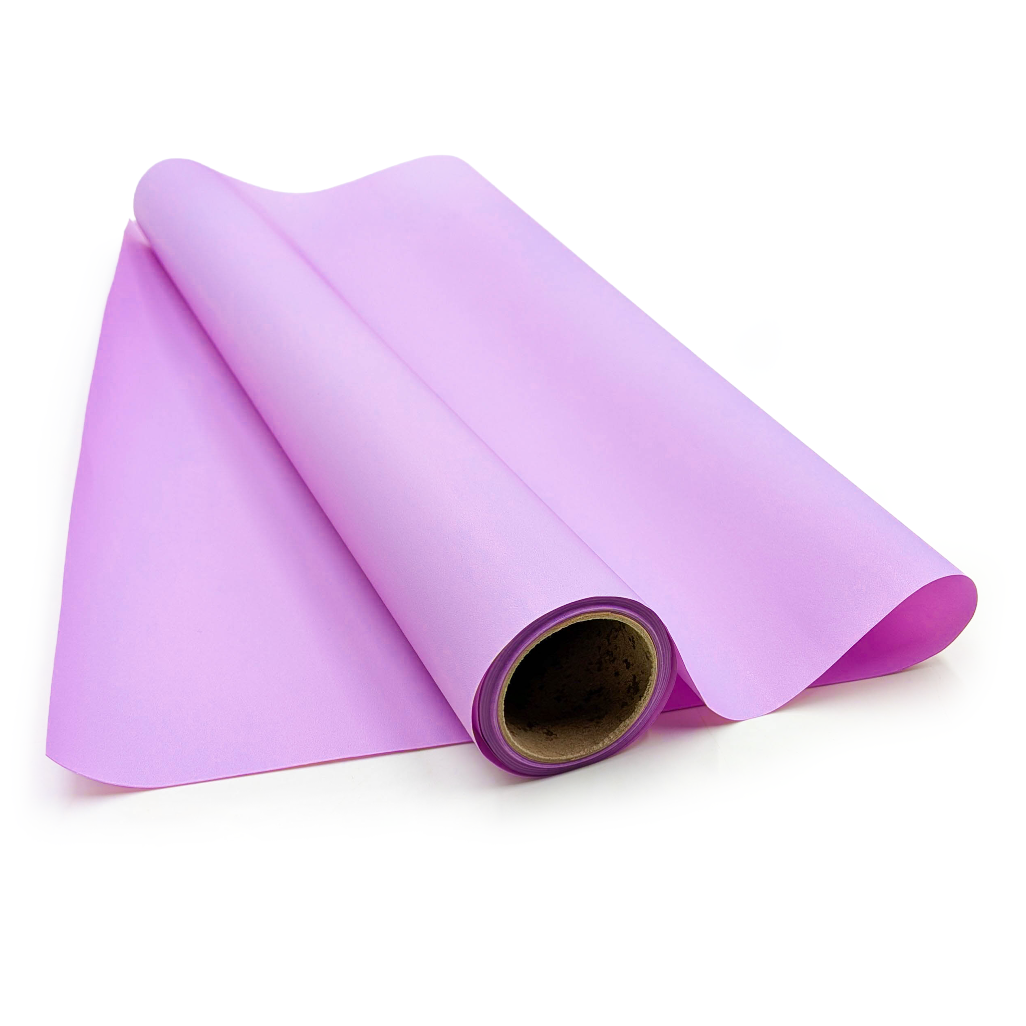 Folia florystyczna zapachowa - Satin Aroma - Jasny fiolet - Rolka 50cm x 9m 