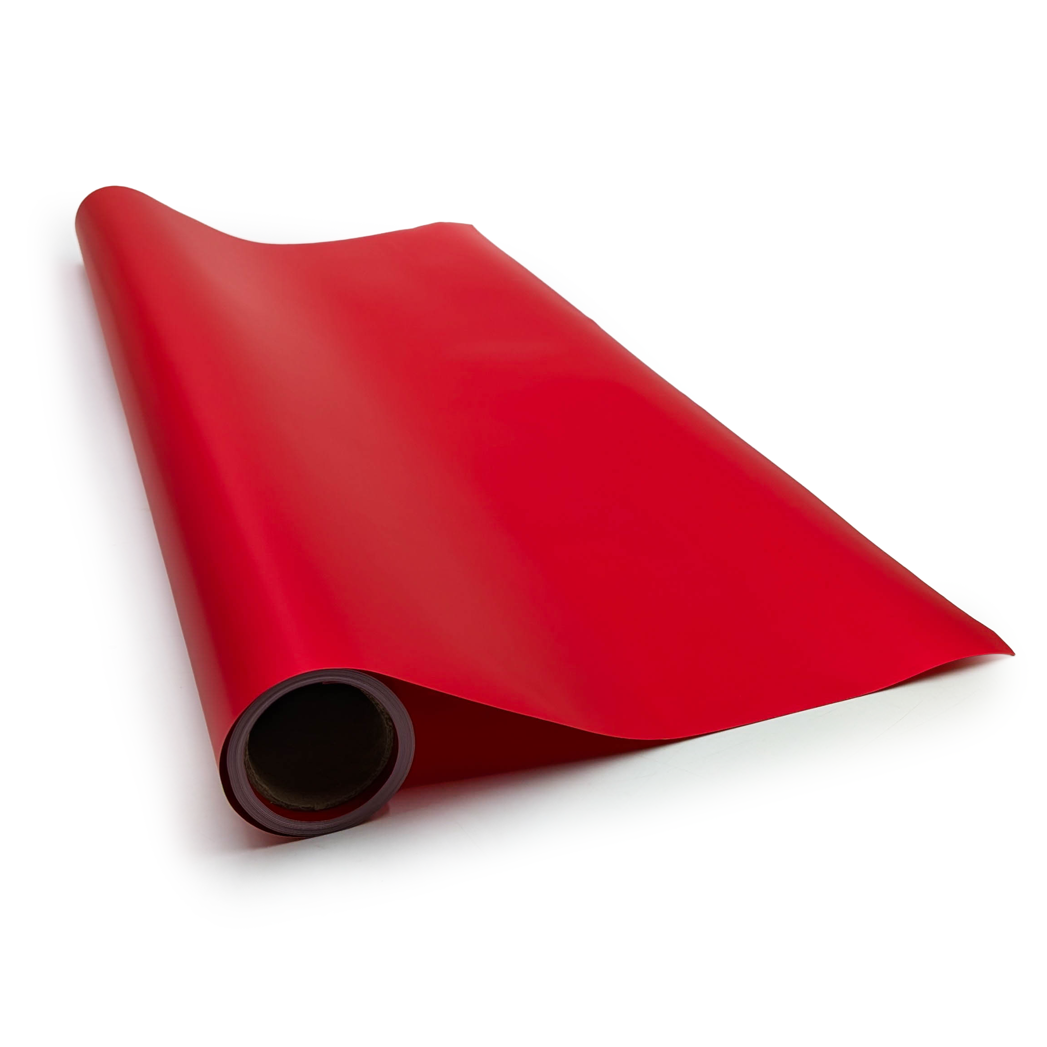 Folia florystyczna - "Elegant" Czerwona - Rolka  58cm x 10m 