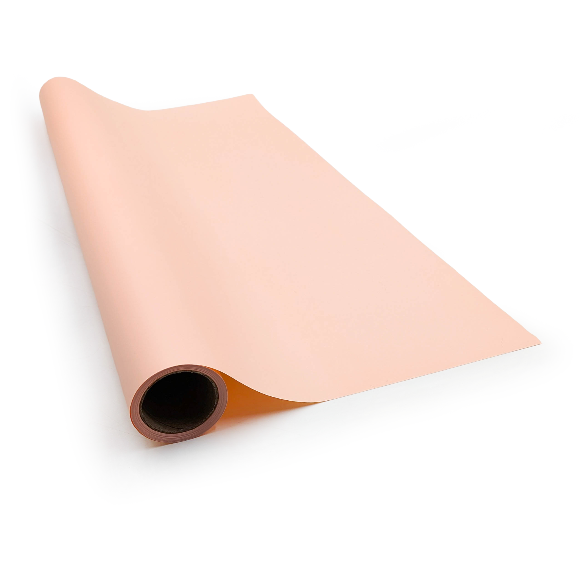 Folia florystyczna - "Elegant" Brzoskwinia - Rolka  58cm x 10m