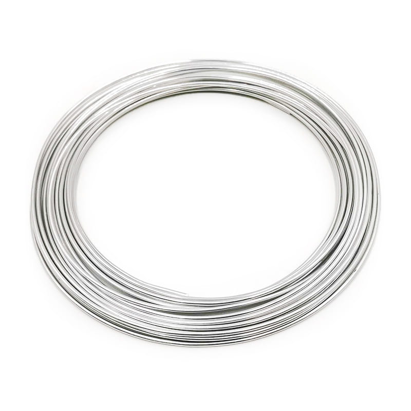 Drut Florystyczny - Ring - 2mmx10m - Srebrny