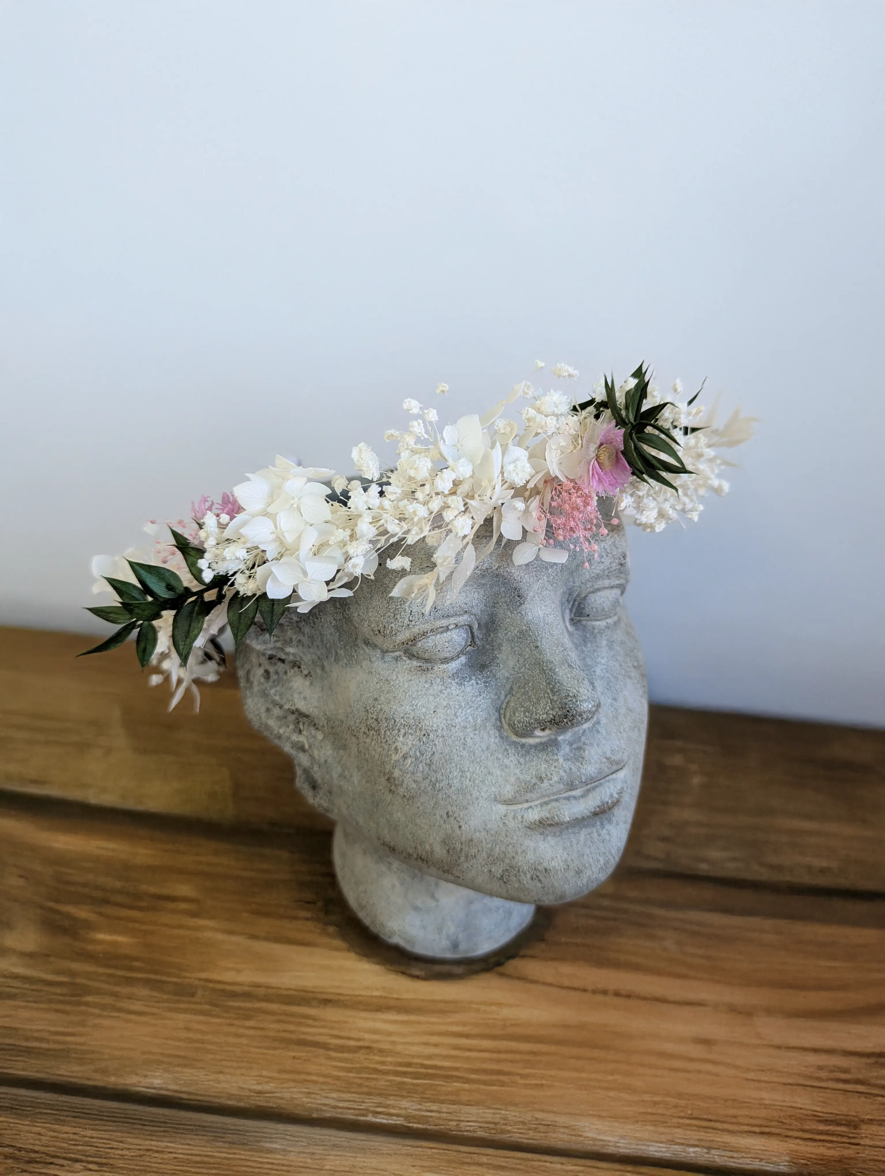 Wianek na głowę - DIY